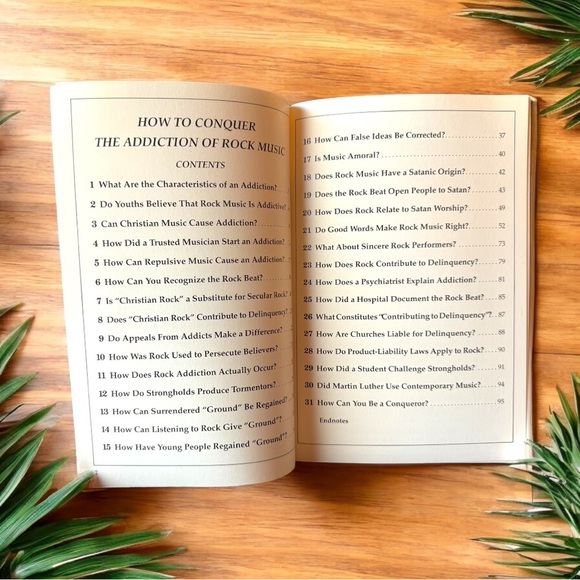 How to Conquer the Addiction of Rock Music Paperback Book 1993 - Rare - Picture 5 of 8